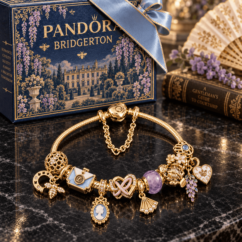 BGT Gold Charm Bracelet Set PTKL