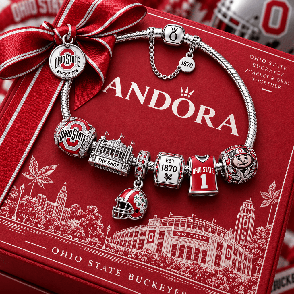 OSB Silver Charm Bracelet Set PTT