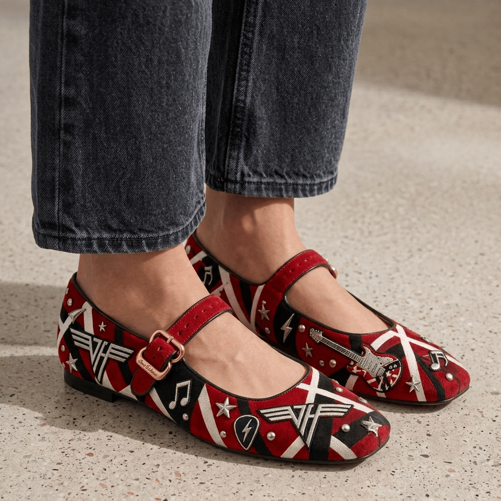 PREMIUM VHL Mary Jane flats BMD