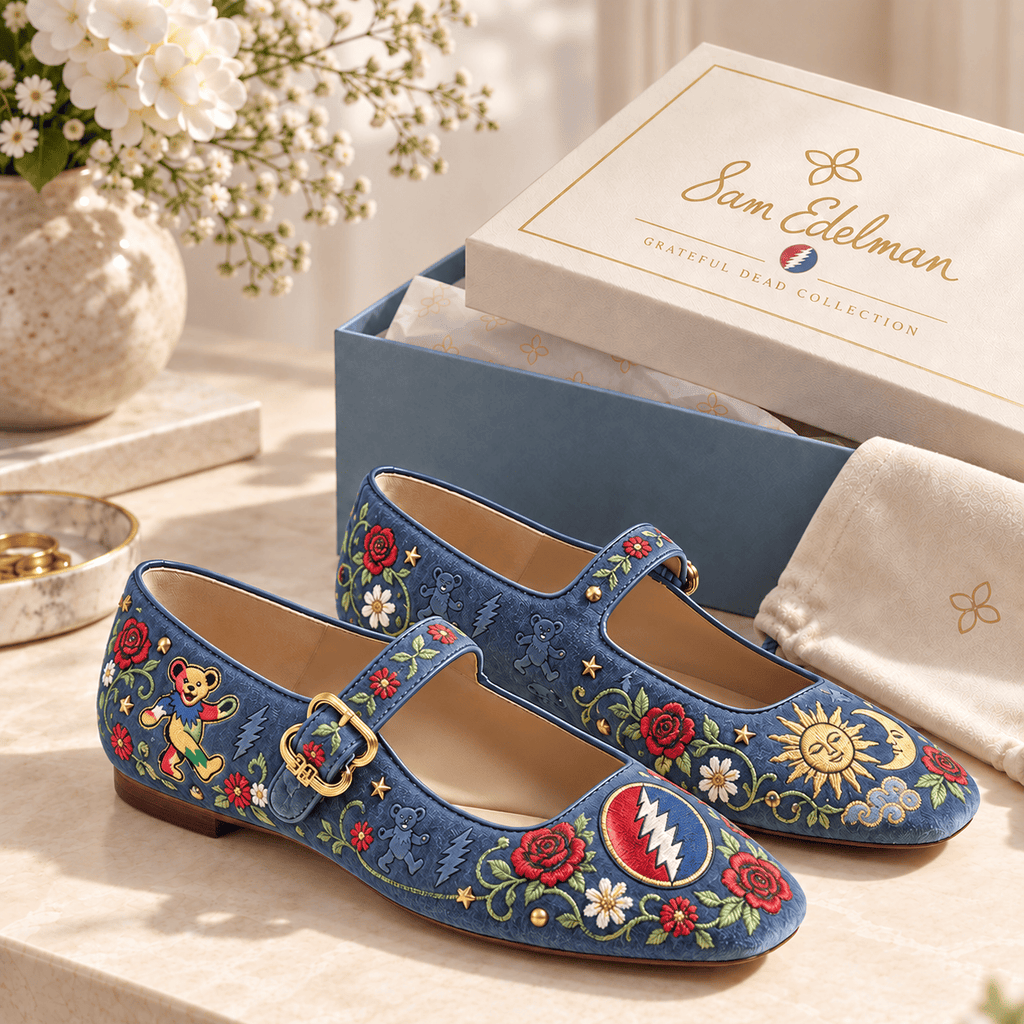PREMIUM GRFD Mary Jane flats BMD
