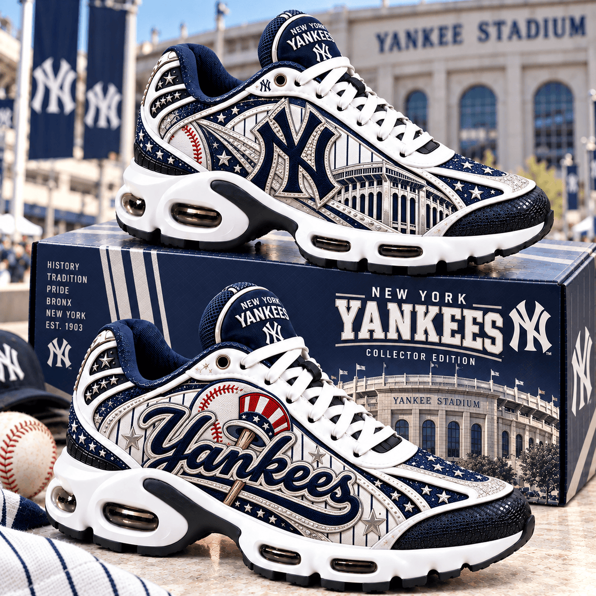 Premium NYY Air Max Shoes PVNA