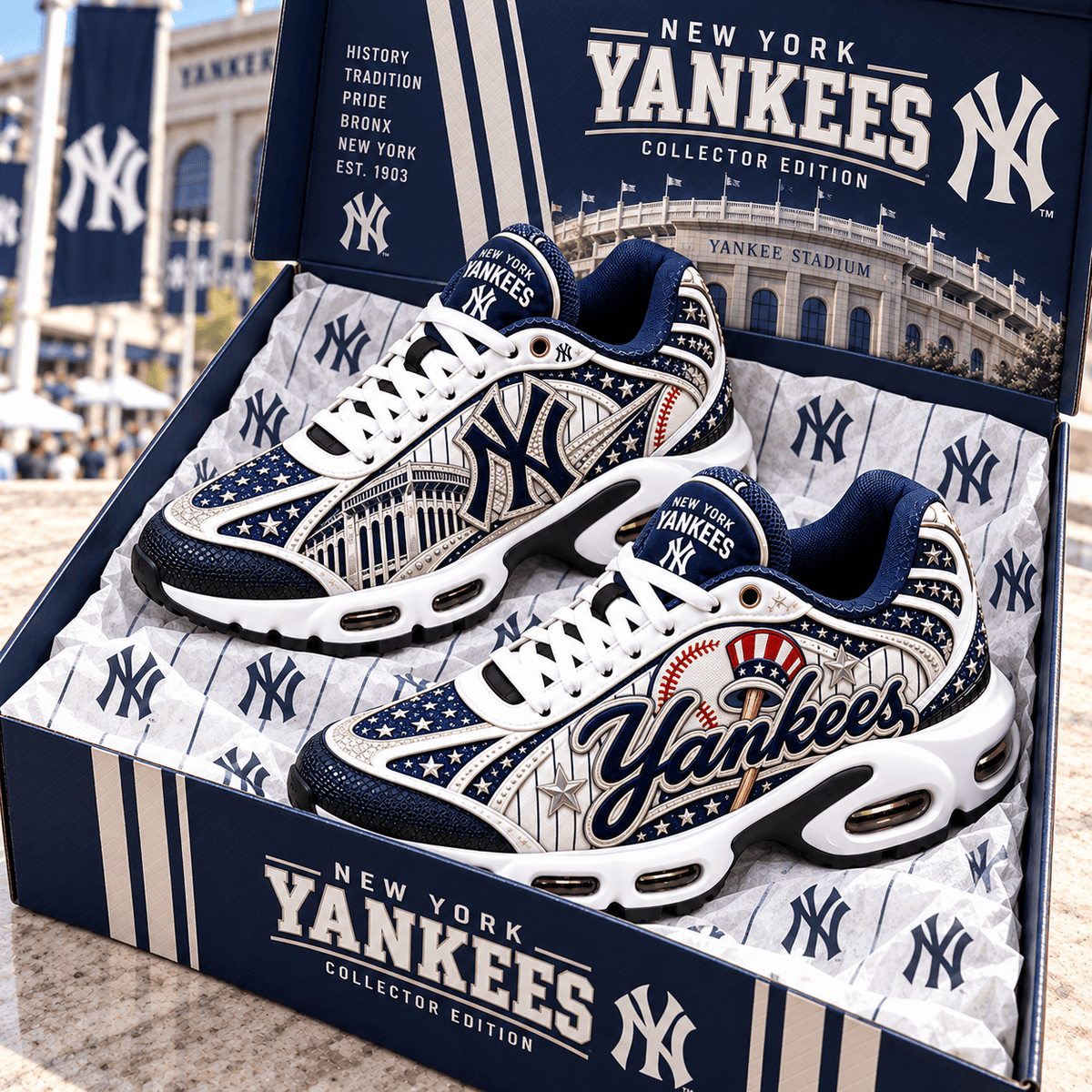 Premium NYY Air Max Shoes PVNA
