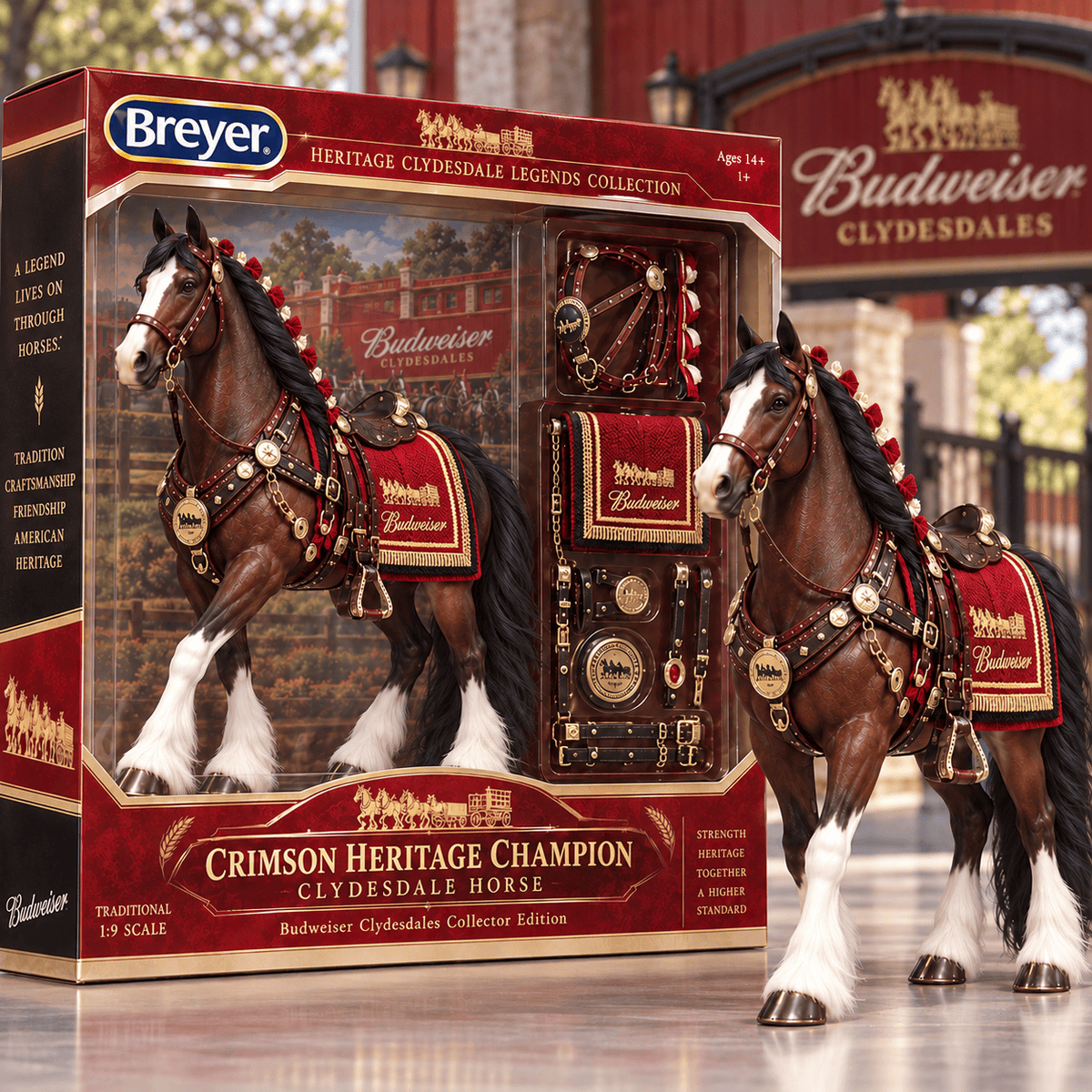 Premium BWS Heritage Horse Collectible Set PDL