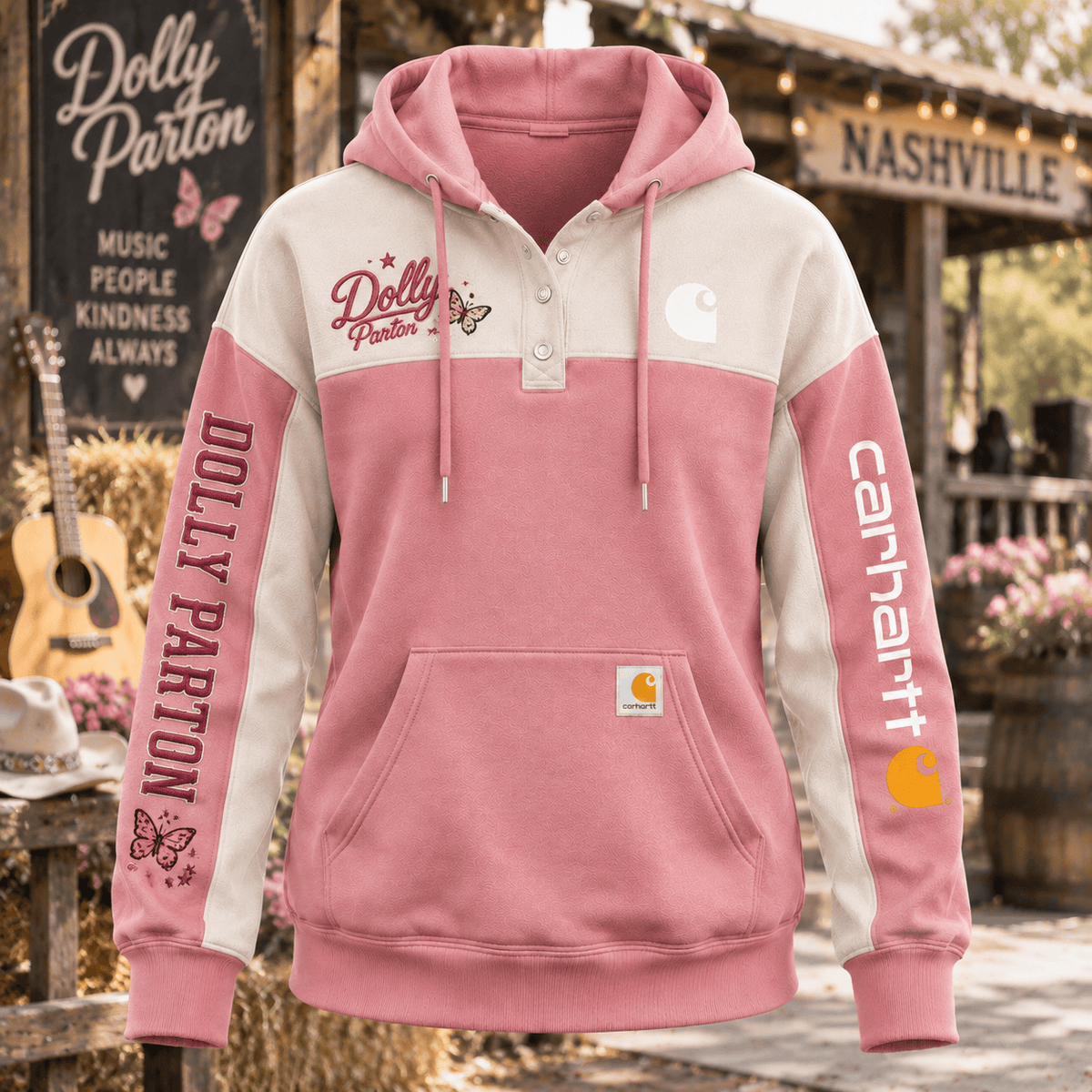 PREMIUM DLPT HOODIE COLOR BLOCK TTNL