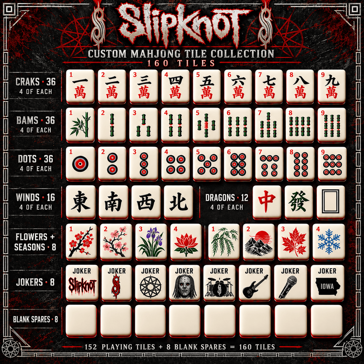 SLK Premium Mahjong Set – Game Night Edition PNPA