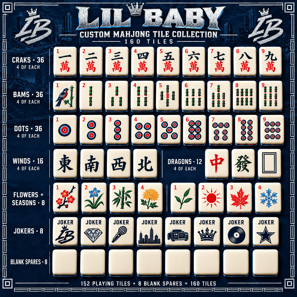 LBB Premium Mahjong Set – Game Night Edition PNPA