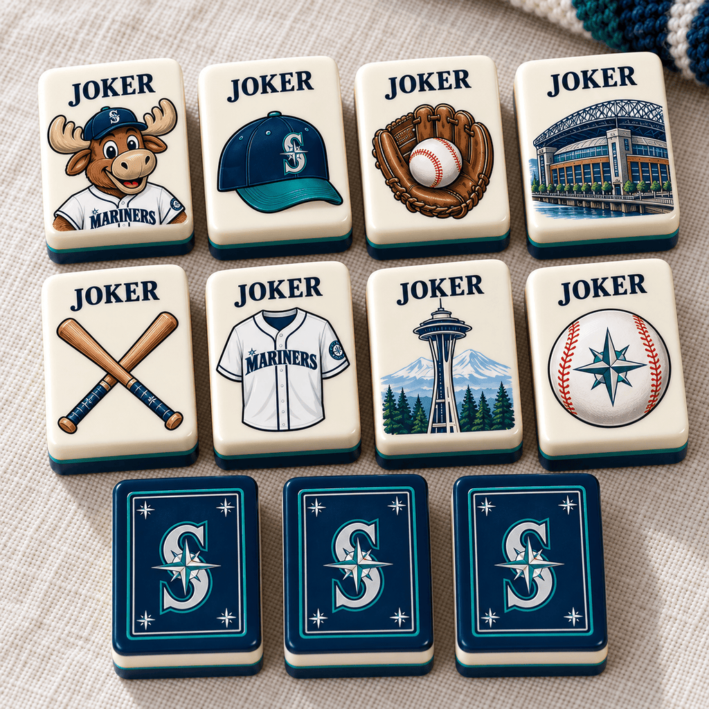 Premium STMR Mahjong Tiles Set PVNA