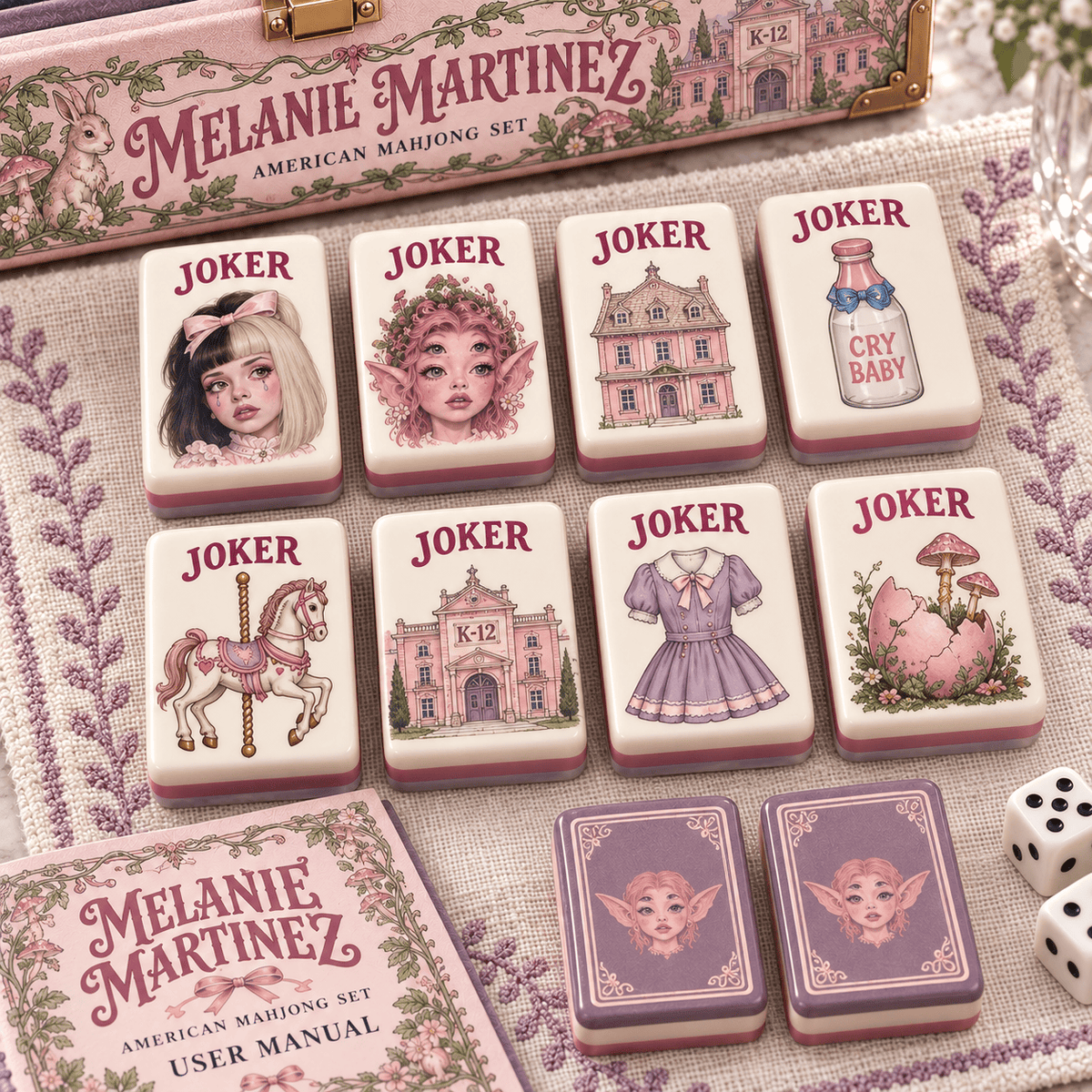 Premium MMT Mahjong Tiles Set TTMH