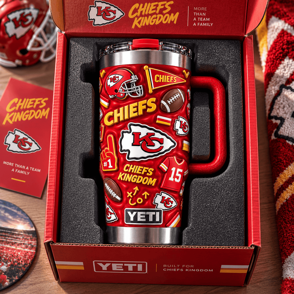 KCC 40oz Glossy 3D Relief Tumbler NTTB