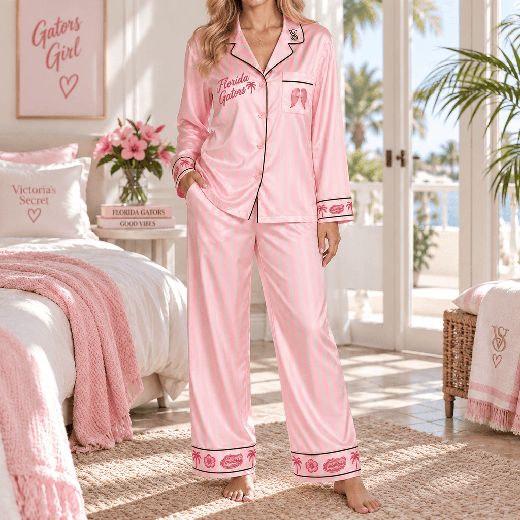 FGT Women’s Premium Signature Satin Pajama Set NTNA