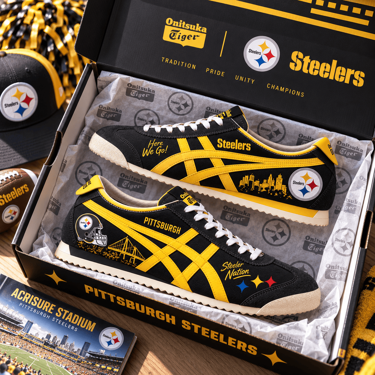 PBS Premium Mexico Tiger 66 Sneakers TTNL