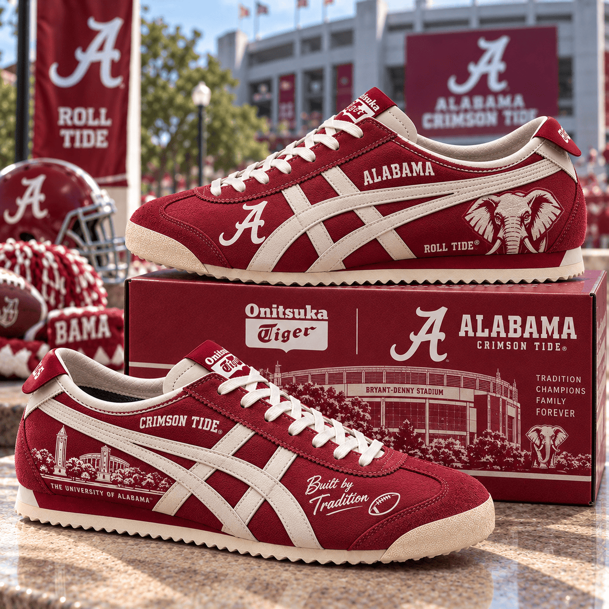 ACT Premium Mexico Tiger 66 Sneakers TTNL