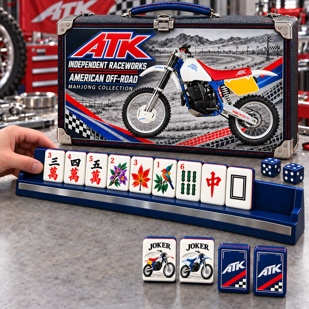 Premium ATK Mahjong Tiles Set PVNA